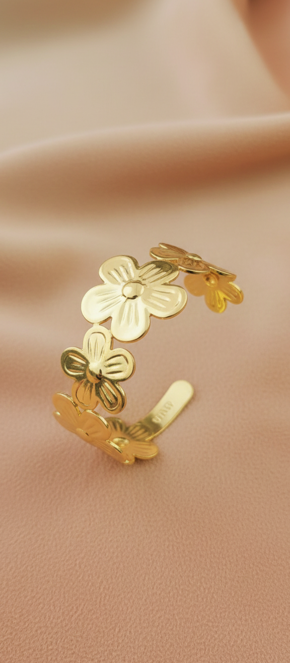 Golden Flower Handcuff