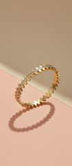 Luxe Gold Handcuff Bracelet